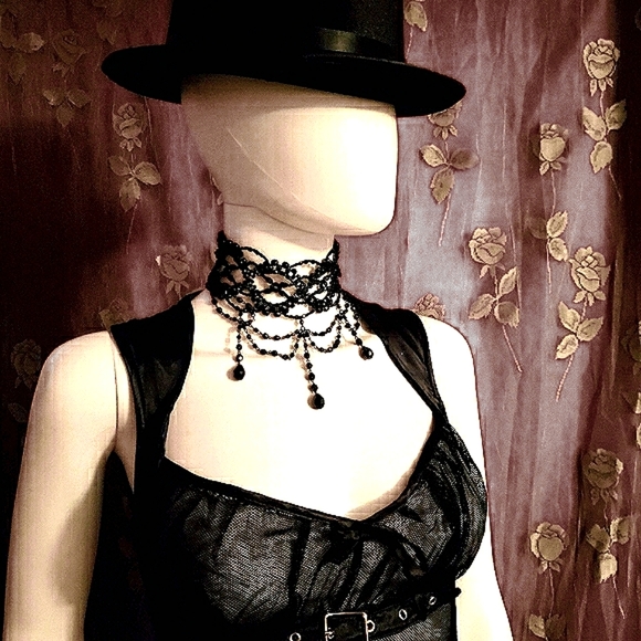 🖤VNTG Lip Service Very Rare Steampunk Gown in Mint Condition! 🖤 - Picture 11 of 16